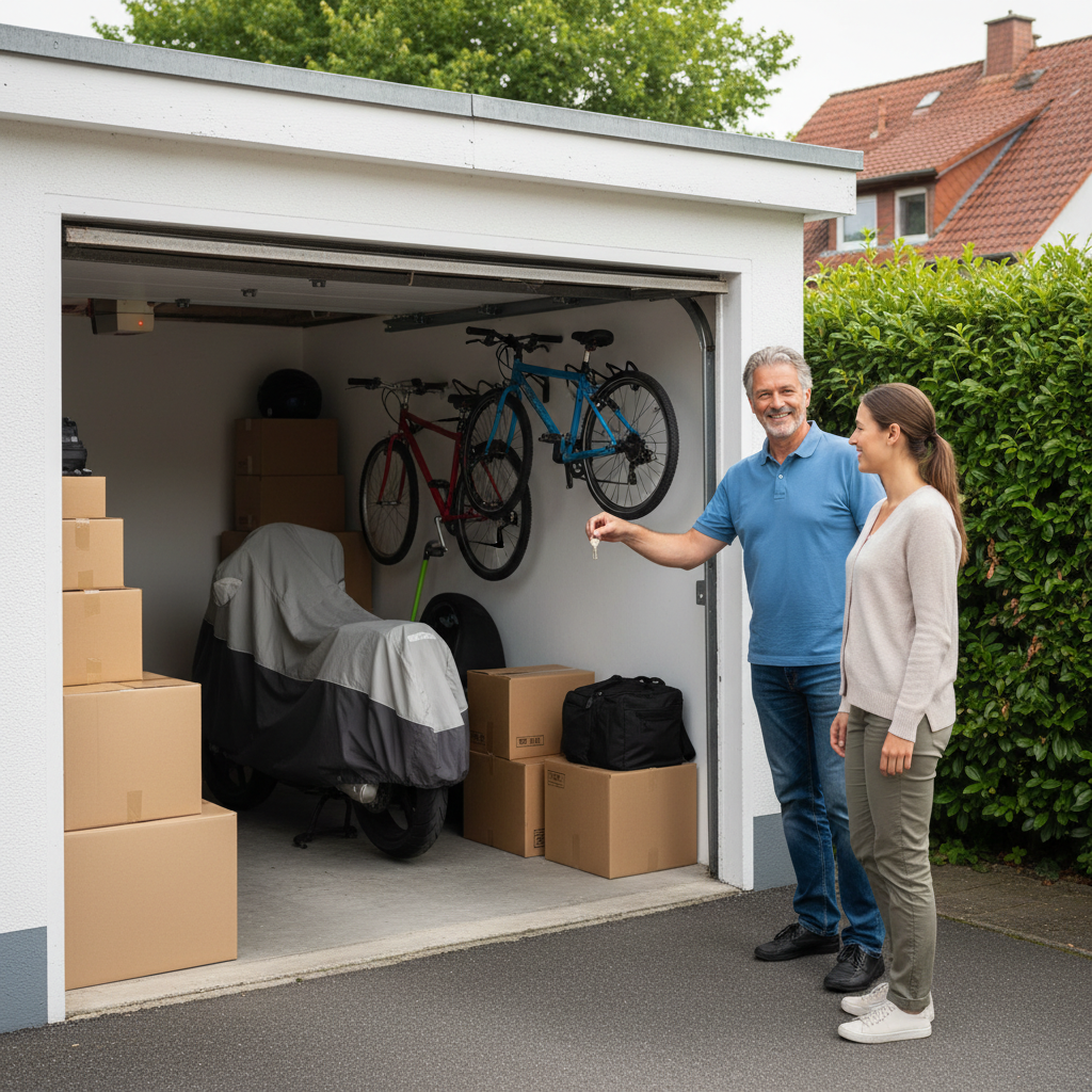 Garage, Keller oder Stellplatz vermieten: So funktionierts