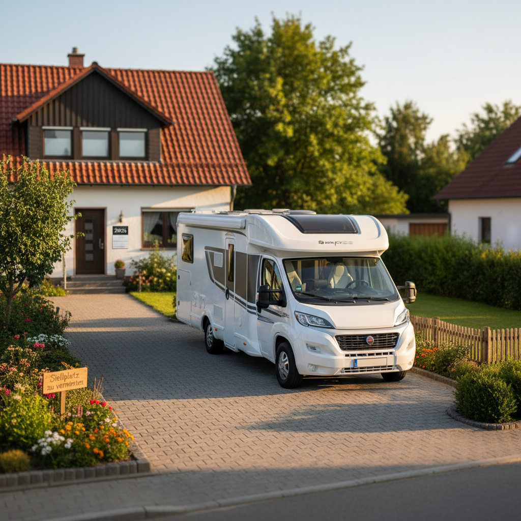 Campingfahrzeug Stellplatz privat mieten 2026 | StauraumHeld