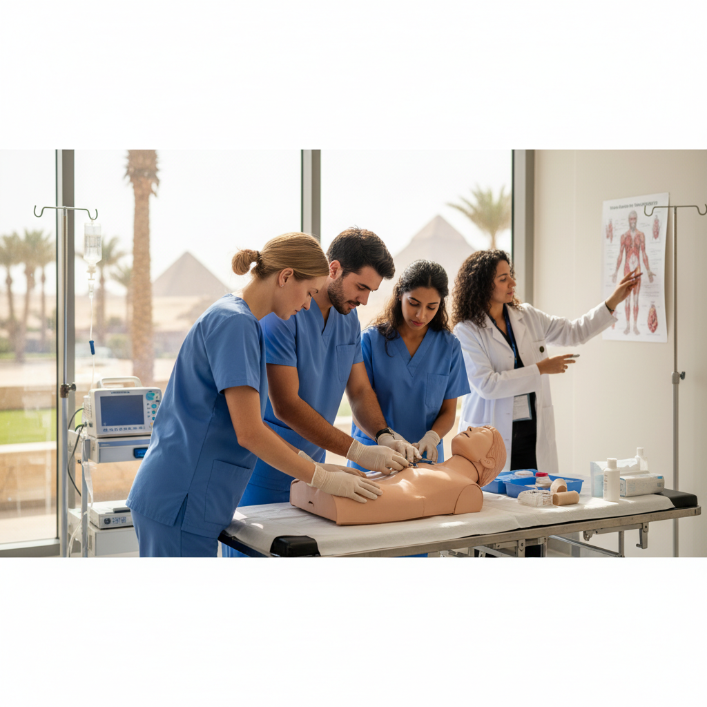 Trauma Management Kurs Ägypten Ärzte Europa