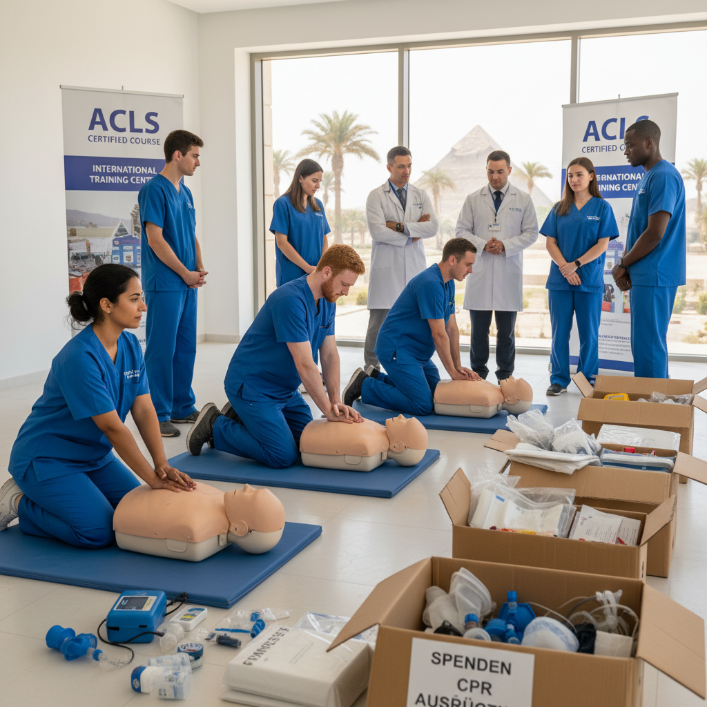 Spenden CPR Ausrüstung – Reanimationstraining weltweit