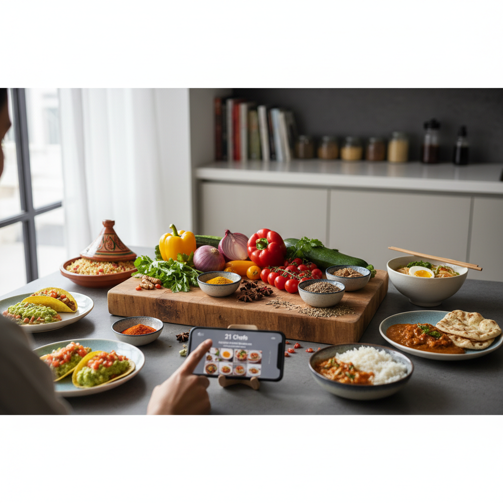 Voyage culinaire recettes