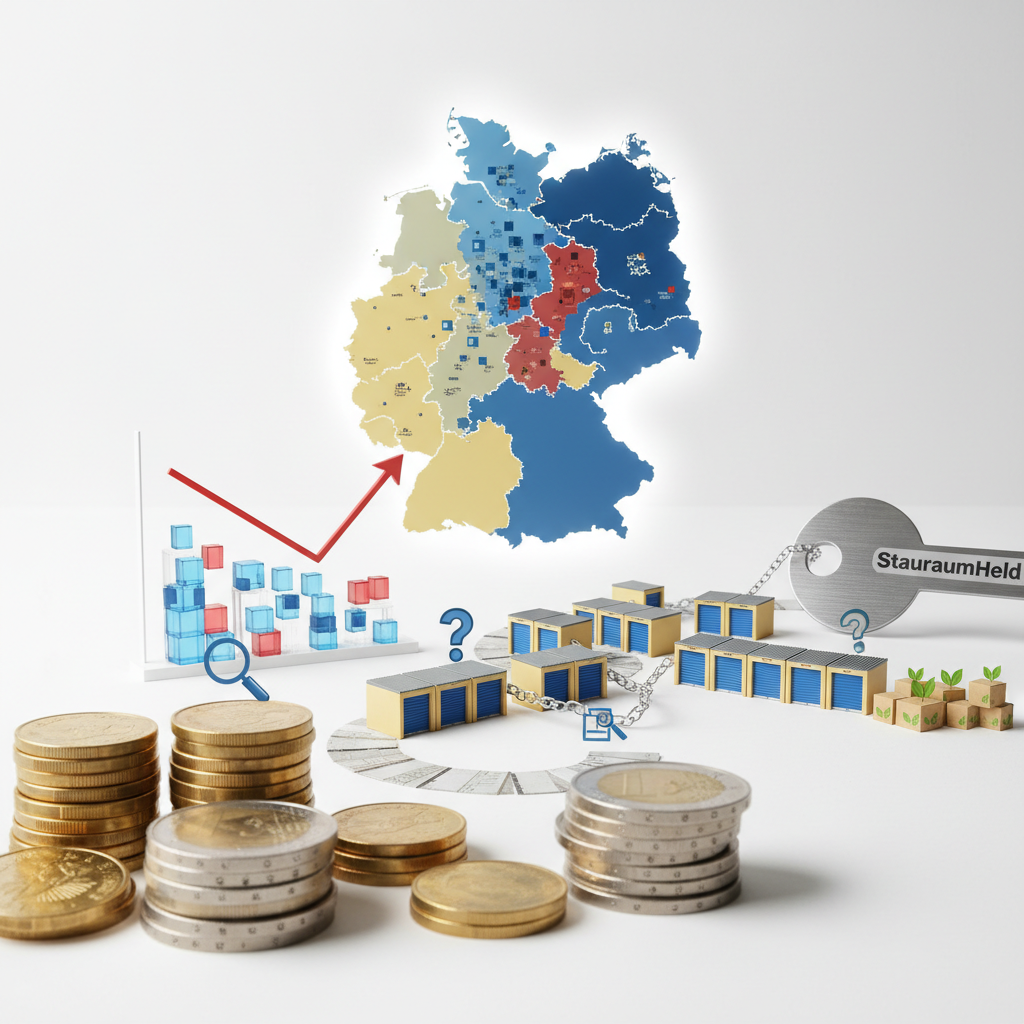 Selfstorage Kosten 2024: Preise, Faktoren & Sparpotenzial
