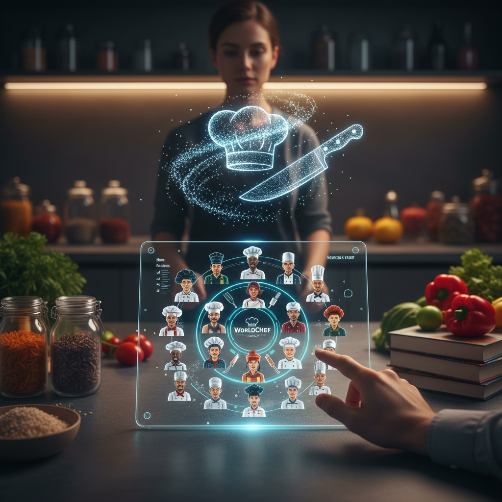 Chef Virtuel 2026: KI-Koch-App mit 21 Köchen | WorldChef