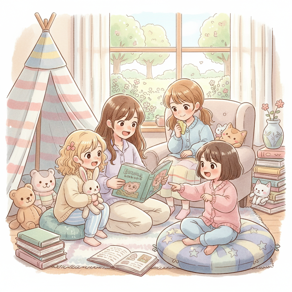 Kindergeschichte über Mut zum Vorlesen