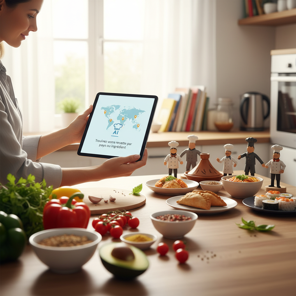 application recette ia gratuite en français