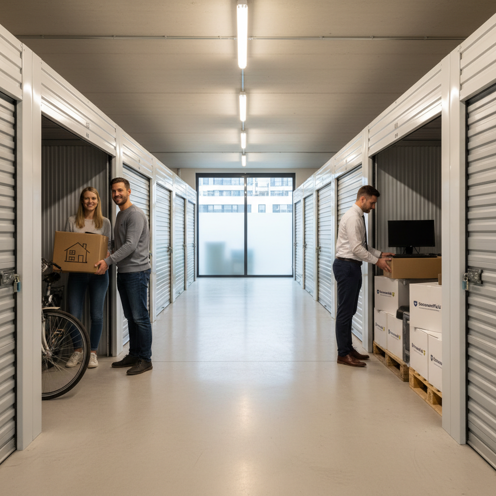 Selfstorage: Flexibler Lagerraum für Privat & Gewerbe
