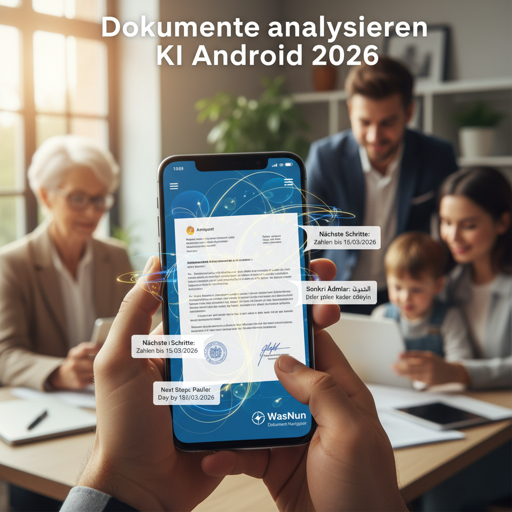 Dokumente analysieren KI Android 2026