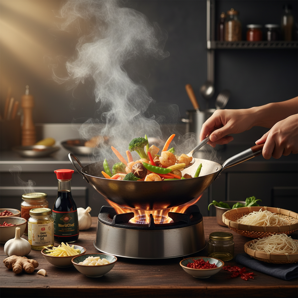 Cuisine chinoise wok : Techniques authentiques & recettes