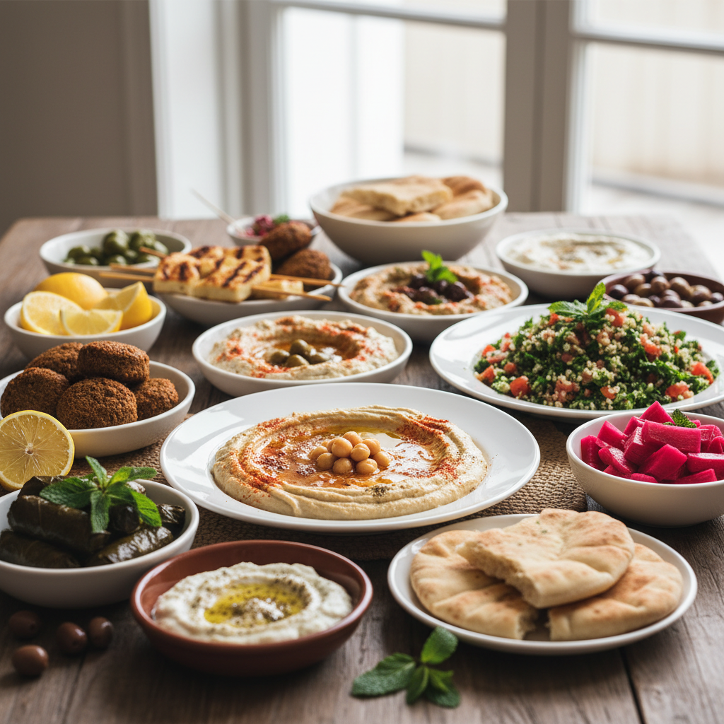 cuisine libanaise mezze