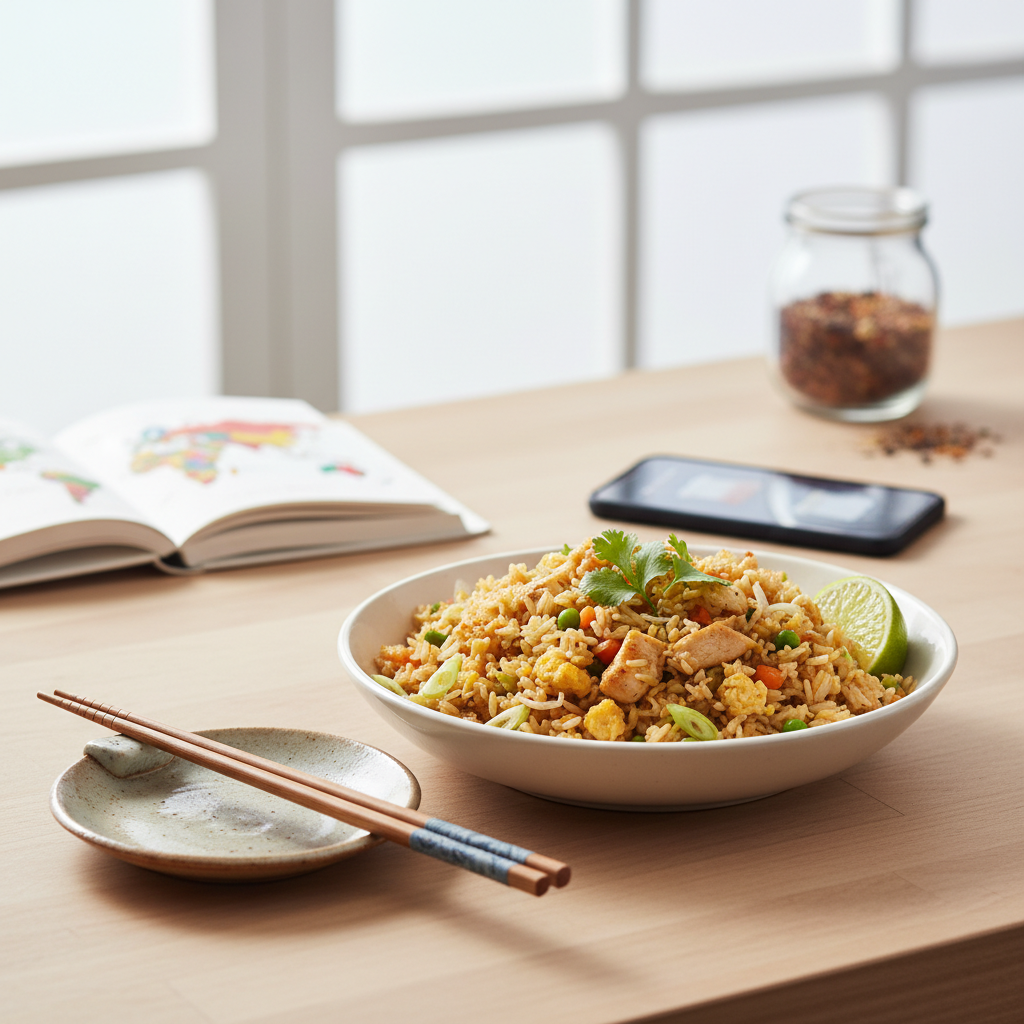 recette rapide avec des restes de riz