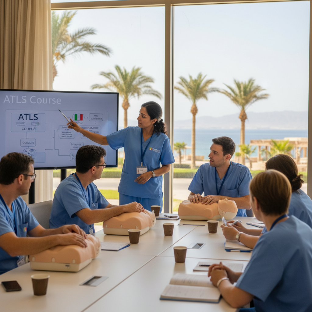 ATLS Kurs mit CME Punkten international anerkannt Ägypten