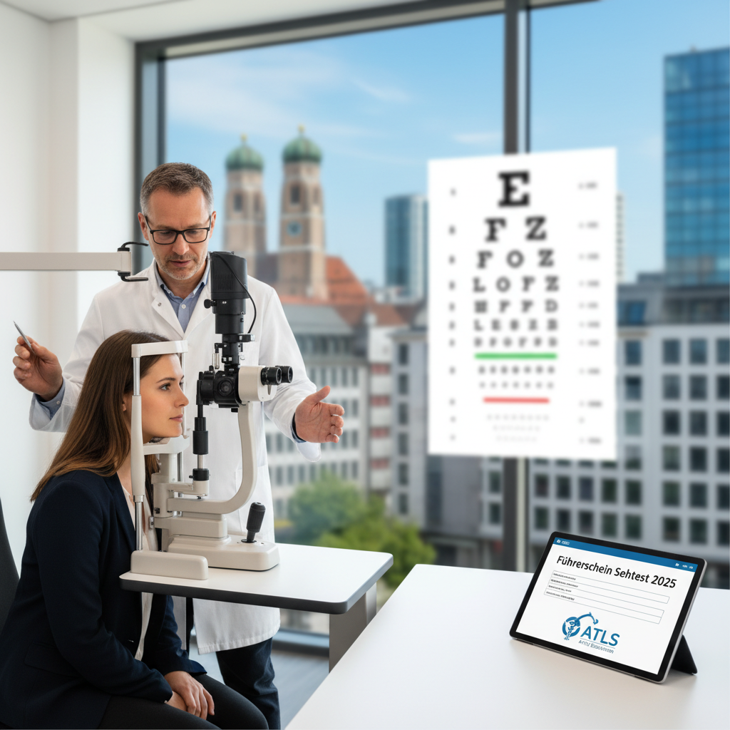 Sehtest Führerschein München 2025