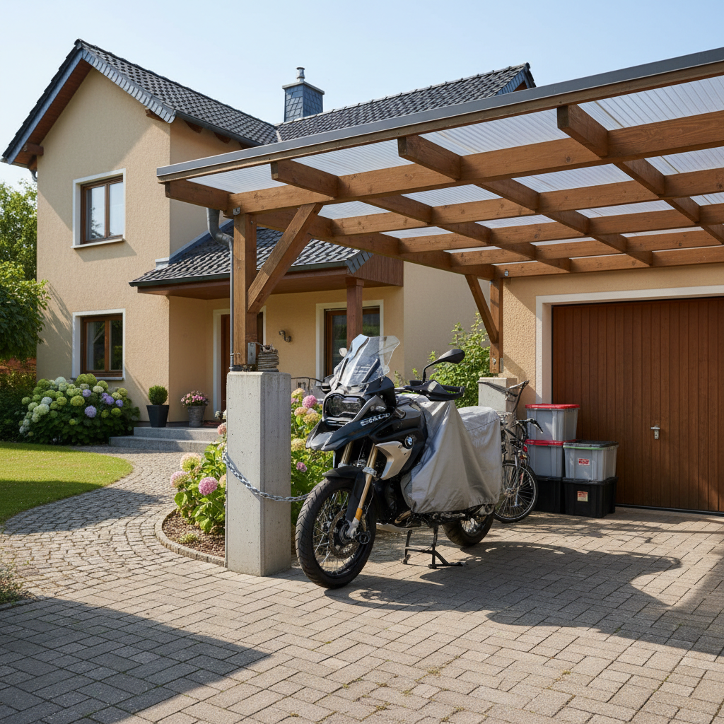 Sicherer Abstellplatz Motorrad privat 2026 | StauraumHeld