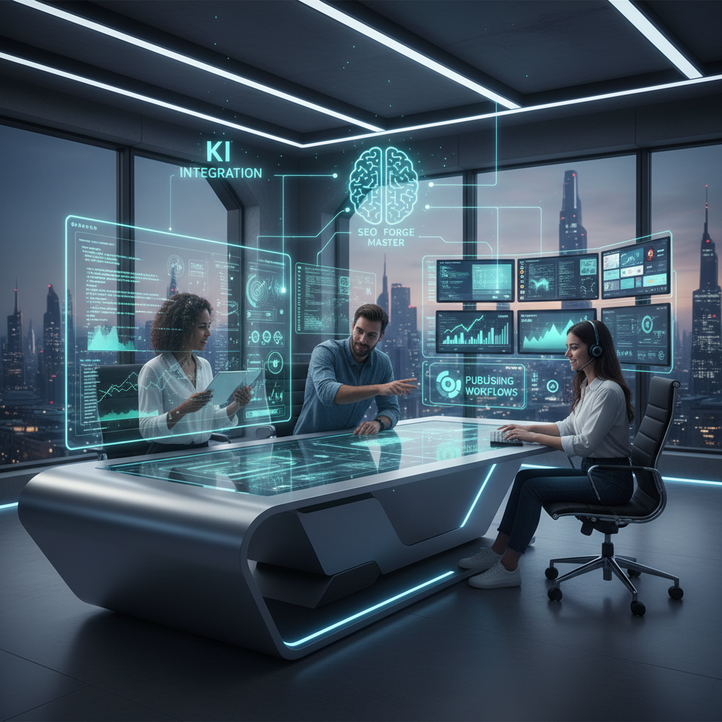 Content Studio mit KI Integration 2026 – SEO Forge Master