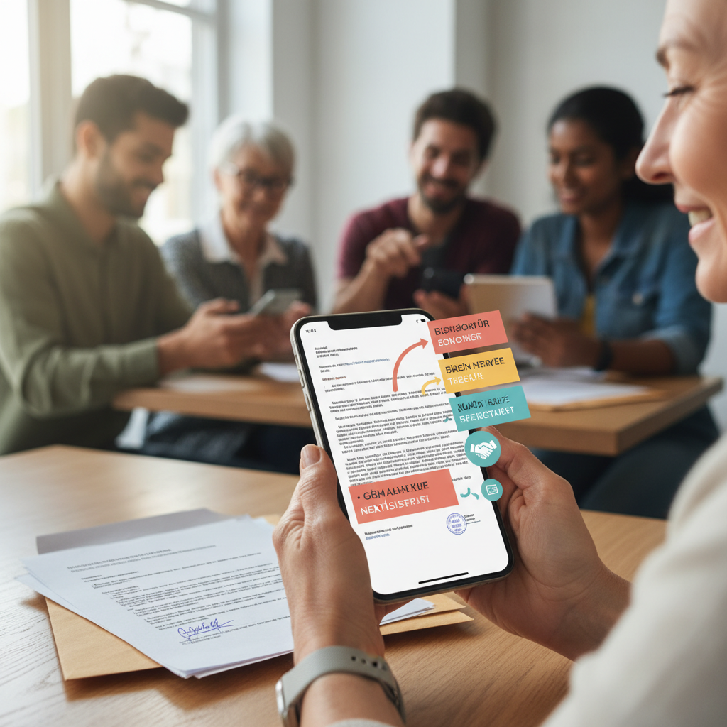 Scan App für Behördenbriefe verständlich 2026