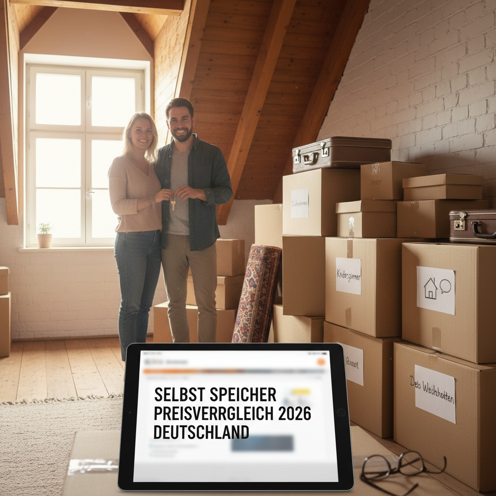 Self Storage Preise Vergleich 2026 Deutschland: Ihr Leitfaden zum cleveren Lagern