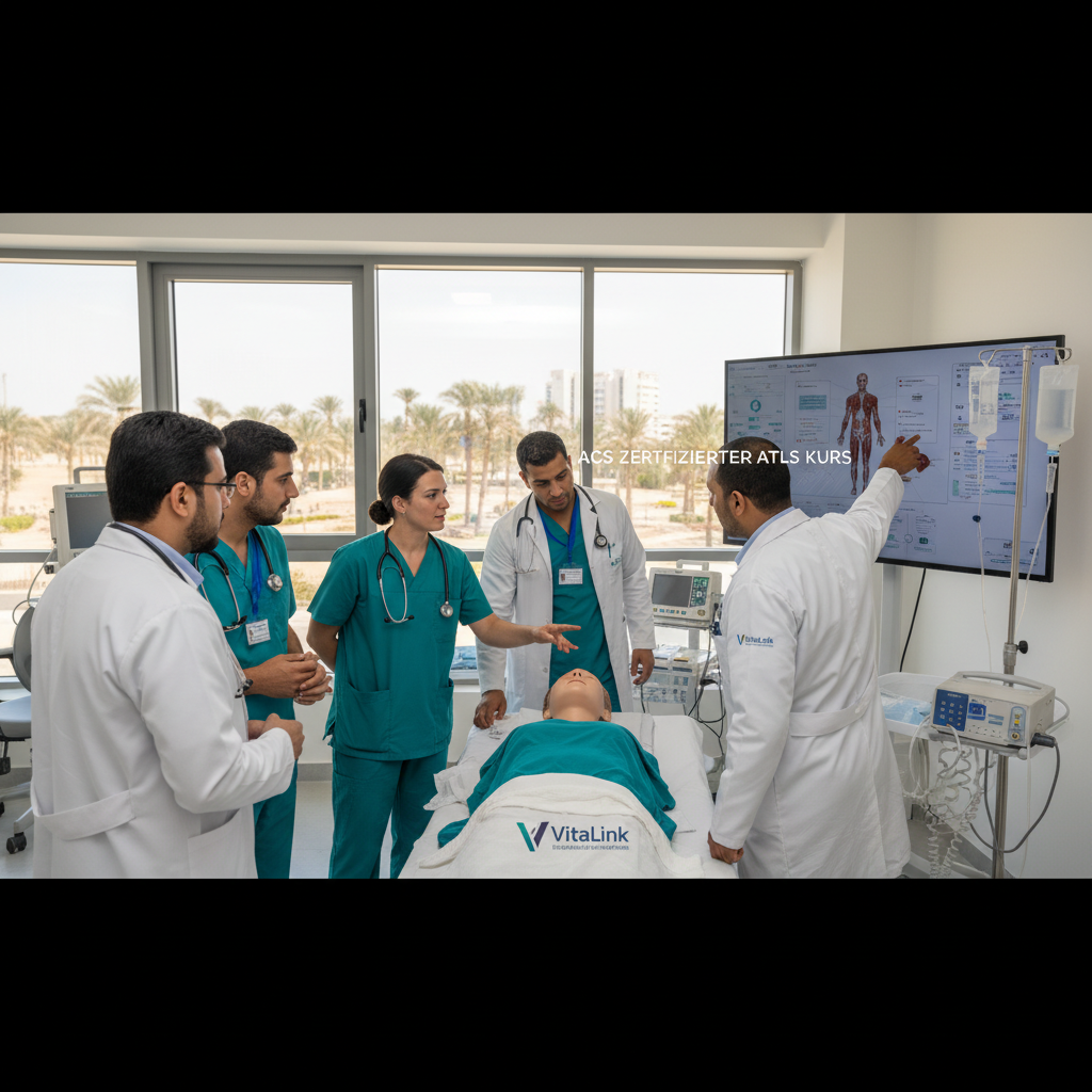 ACS zertifizierter ATLS Kurs: Trauma-Expertise mit VitaLink