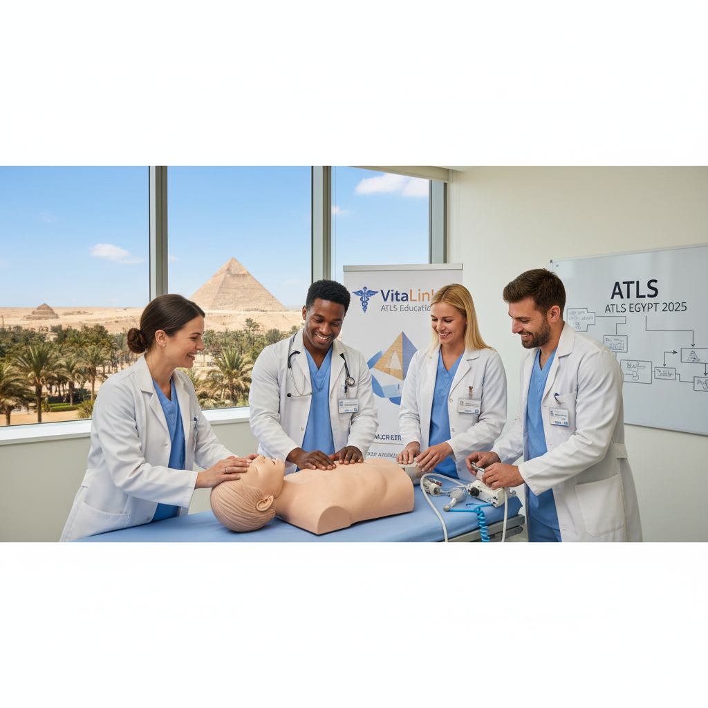 CME-Punkte durch ATLS-Fortbildung in Ägypten 2026 | VitaLink