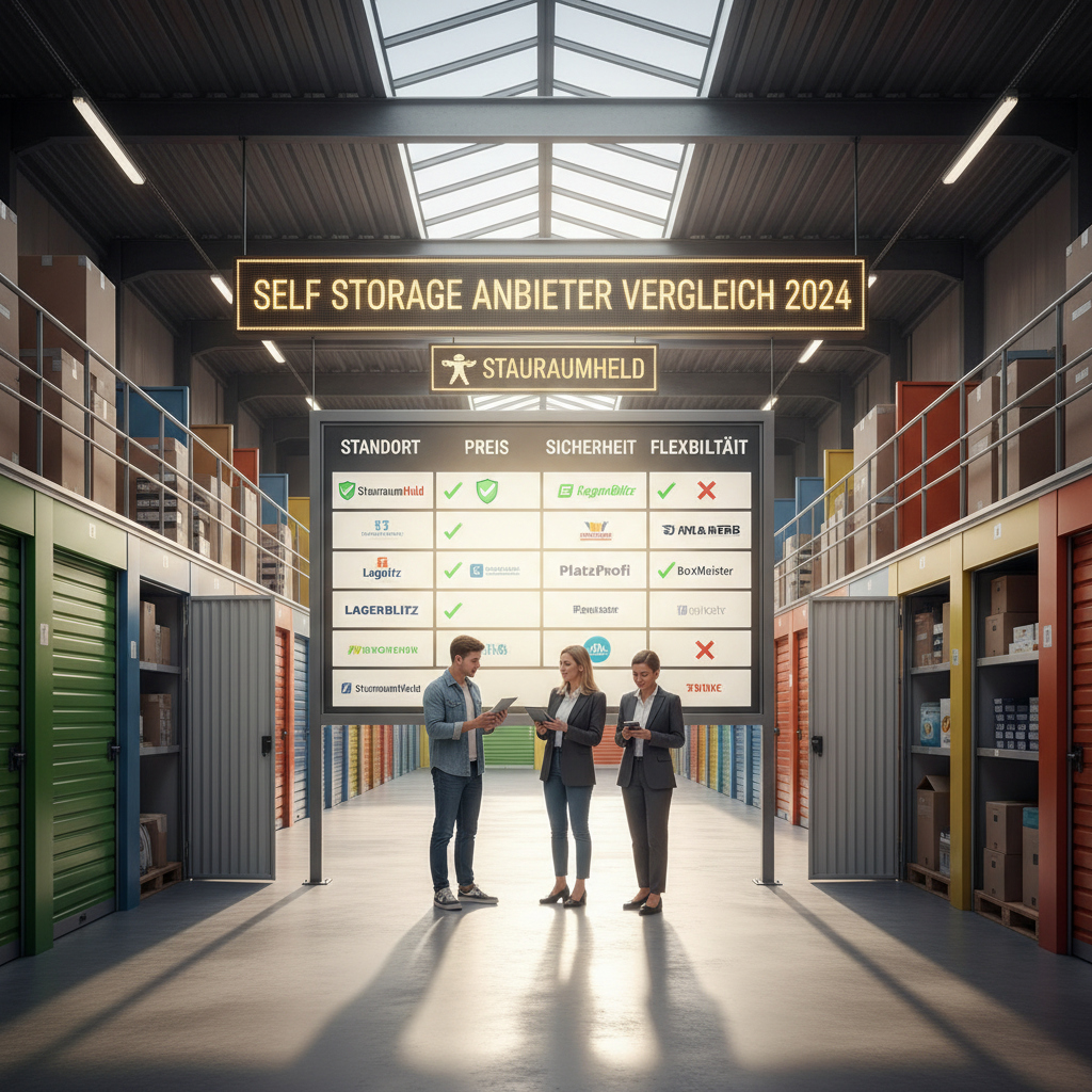 Self Storage Anbieter Vergleich 2024 – StauraumHeld