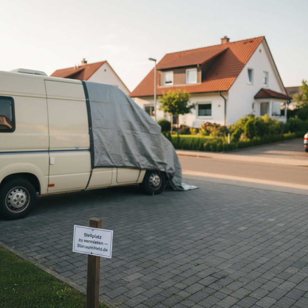 Stellplatz vermieten: Einfach Geld verdienen 2026