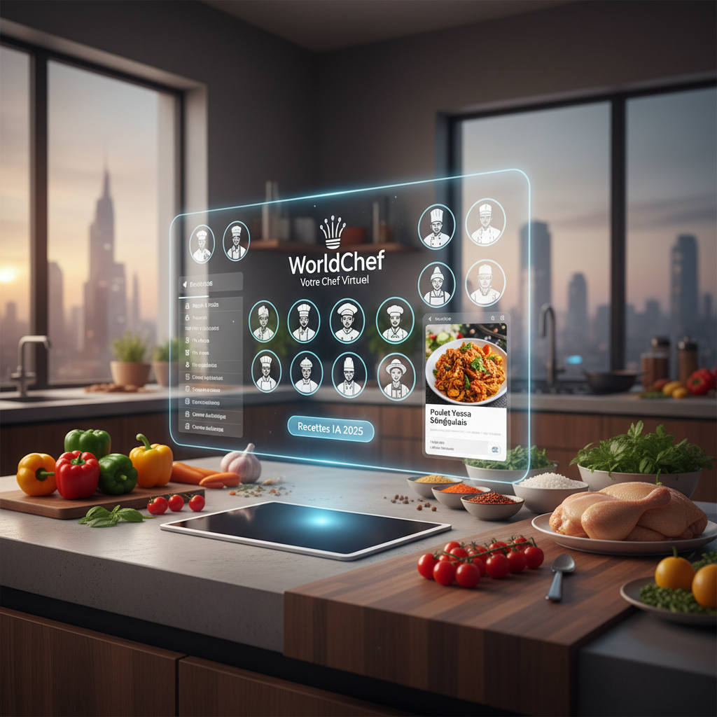 Application de recettes IA 2026