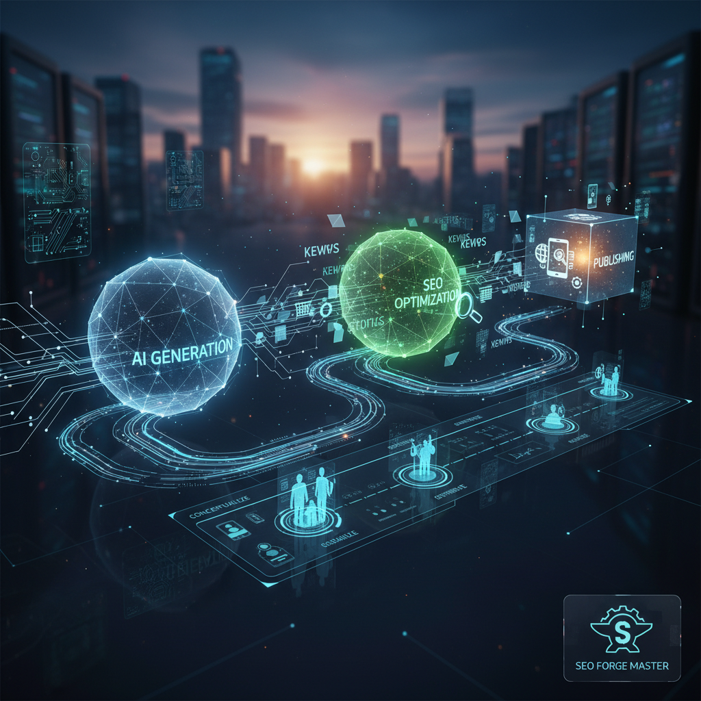 KI-Content-Synergien: Generierung, SEO & Publishing 2026