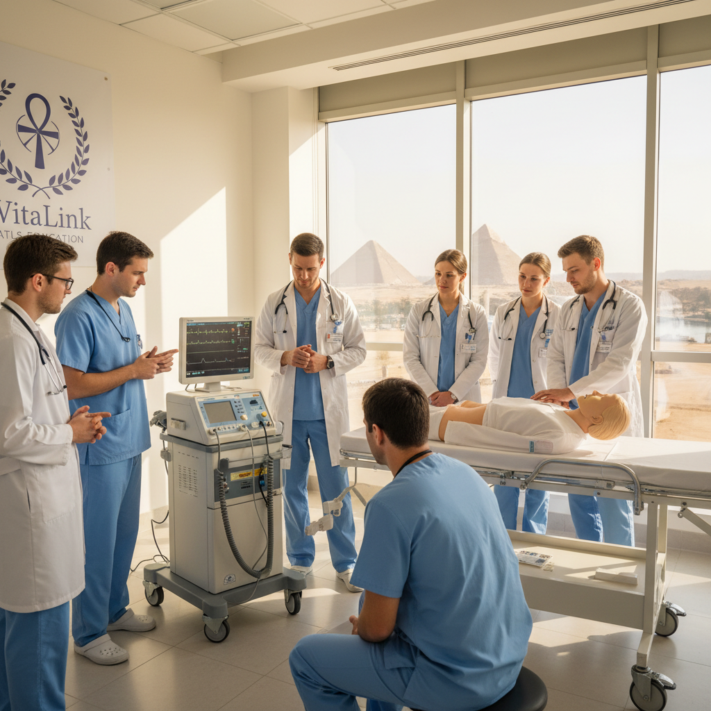 ACLS Kurs Ägypten europäische Ärzte – AHA-Zertifikat
