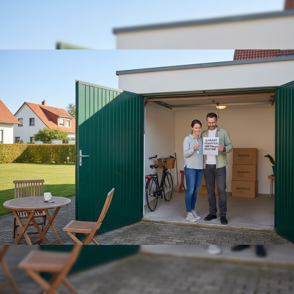 Garage vermieten Vertrag Muster