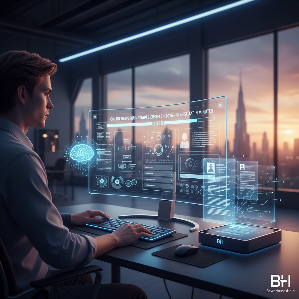 Online Bewerbungsmappe erstellen 2026