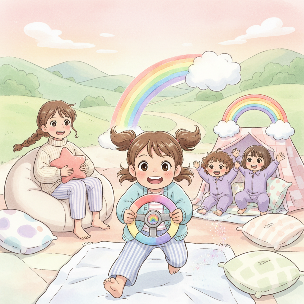 Lilas rasante Reise zum Regenbogen-Rennen 2026