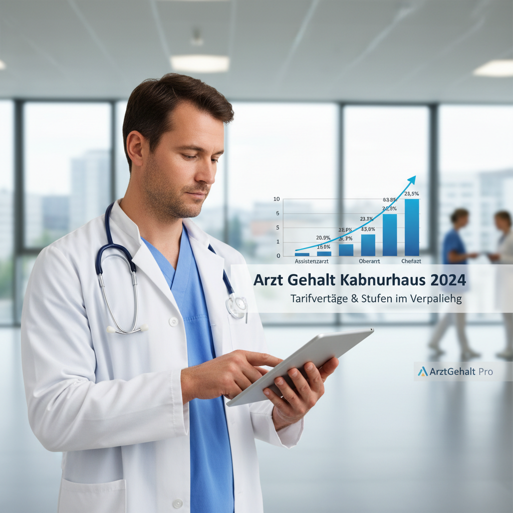 Arzt Gehalt Krankenhaus 2024: Tarifverträge & Stufen im Vergleich