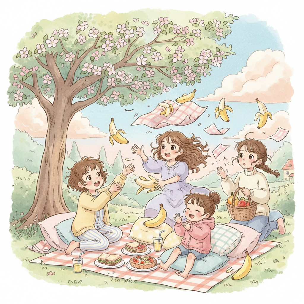 Folge 26: Das Nana-Bande Picknick unter dem Apfelbaum