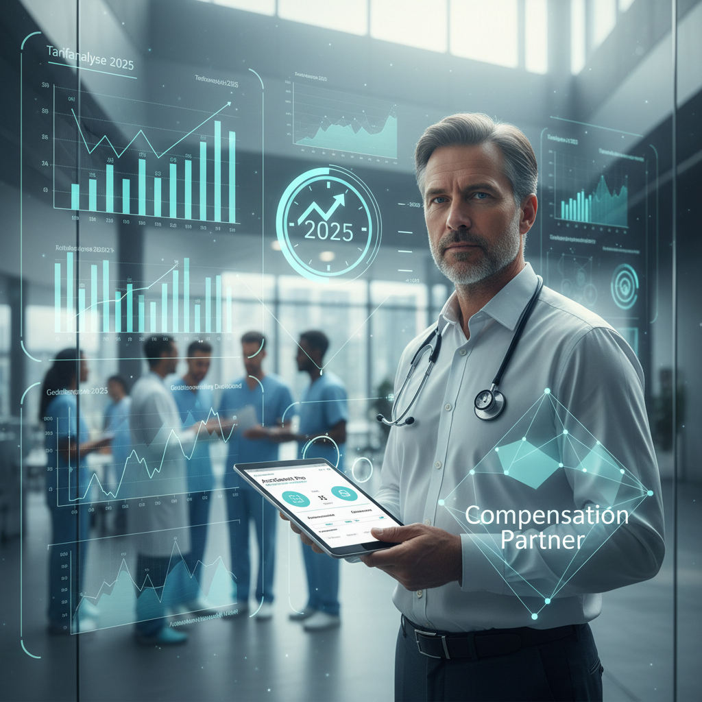 Compensation Partner für Klinikärzte: Gehaltsanalyse 2026