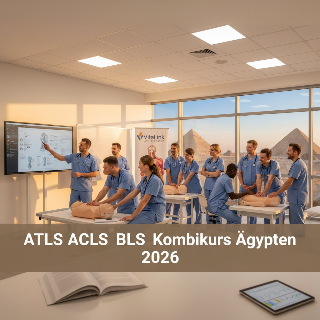 ATLS ACLS BLS Kombikurs Ägypten 2026 – VitaLink ATLS Education