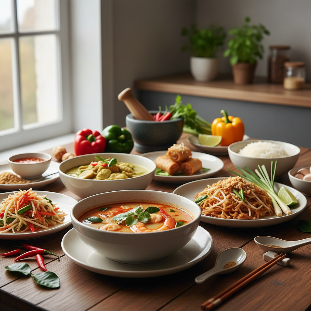 cuisine thaïlandaise recettes authentiques