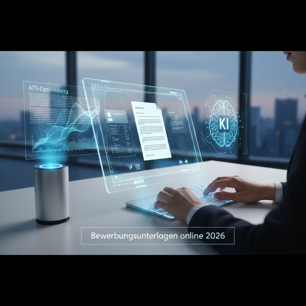 Bewerbungsunterlagen online 2026: Kompletter Leitfaden mit KI